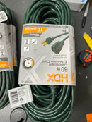 HDX 60 ft. 16/3 Green Landscape Extension Cord Indoor/Outdoor