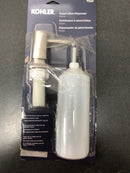 Kohler K-35760-VS Graze Deck Mounted Soap / Lotion Dispenser with 16 oz Capacity - Vibrant Stainless