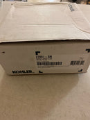 Kohler K-27051-SN Occasion 2.5 GPM Single Function Shower Head with Katalyst Air-Induction Technology and MasterClean Sprayface - Vibrant Polished Nickel