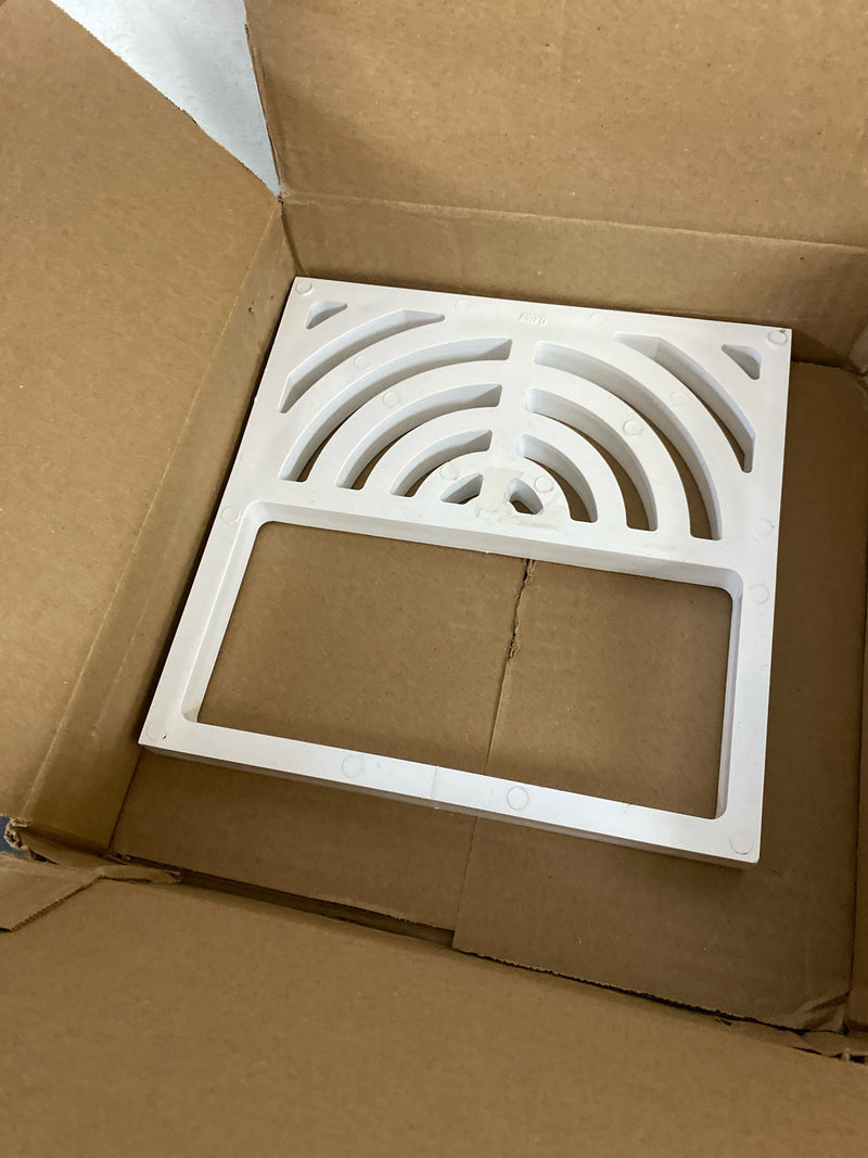 PROFLO PF42895 9-3/16"x 1/2" Floor Drain Grid Only - White