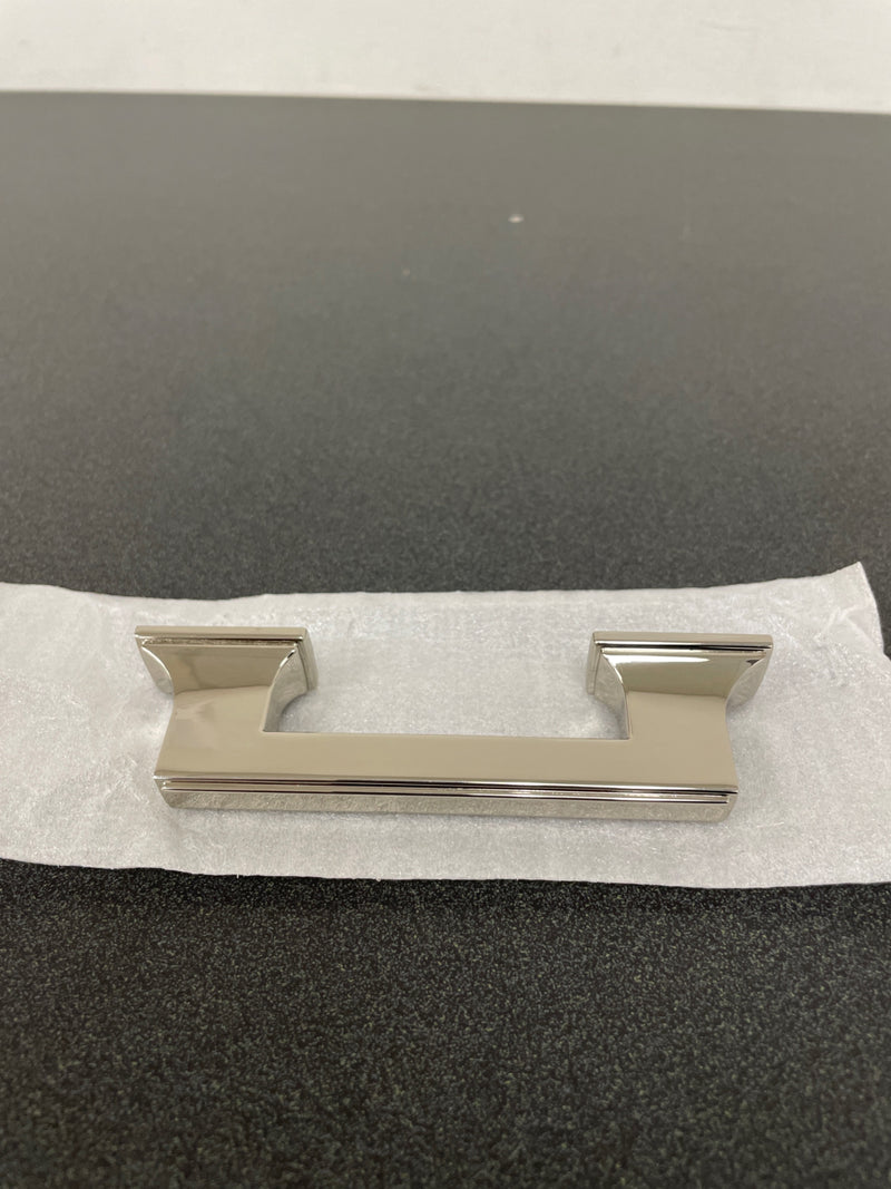 Belwith Keeler B077461-14 Brownstone Dual 3 or 3-3/4 Inch Center to Center Handle Cabinet Pull - Polished Nickel