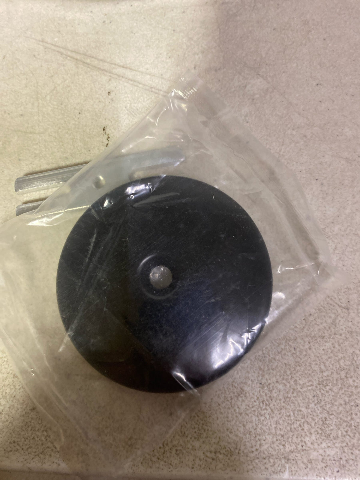 Signature Hardware 480527 3-1/4" Overflow Cover Plate with Single Screw
