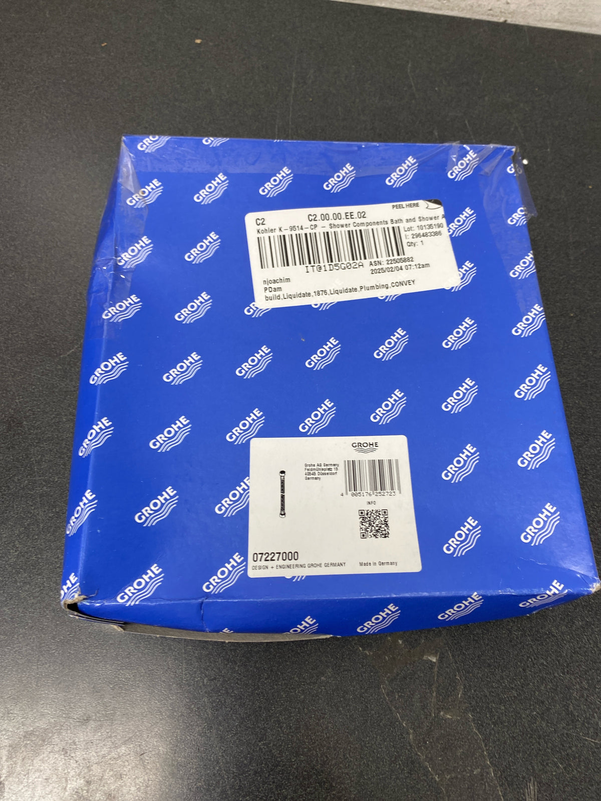 Grohe 07227000 Connection Tube, Starlight Chrome