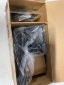 Kwikset 971PVLRCT-514 Prava Lever Keyed Entry Interior Pack with Rectangle Rose for Handlesets - Matte Black