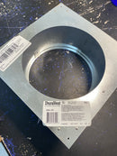 DuraVent 58DVA-WTS 5" Inner Diameter - DirectVent Pro Direct Vent Pipe - Double Wall - Small Wall Thimble - Galvanized