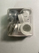 Everbilt SH-7103-PV-02-02-1 Twist and Close 1-1/2 in. Schedule 40 White PVC Bath Waste and Overflow Drain Plumbers Kit in Chrome