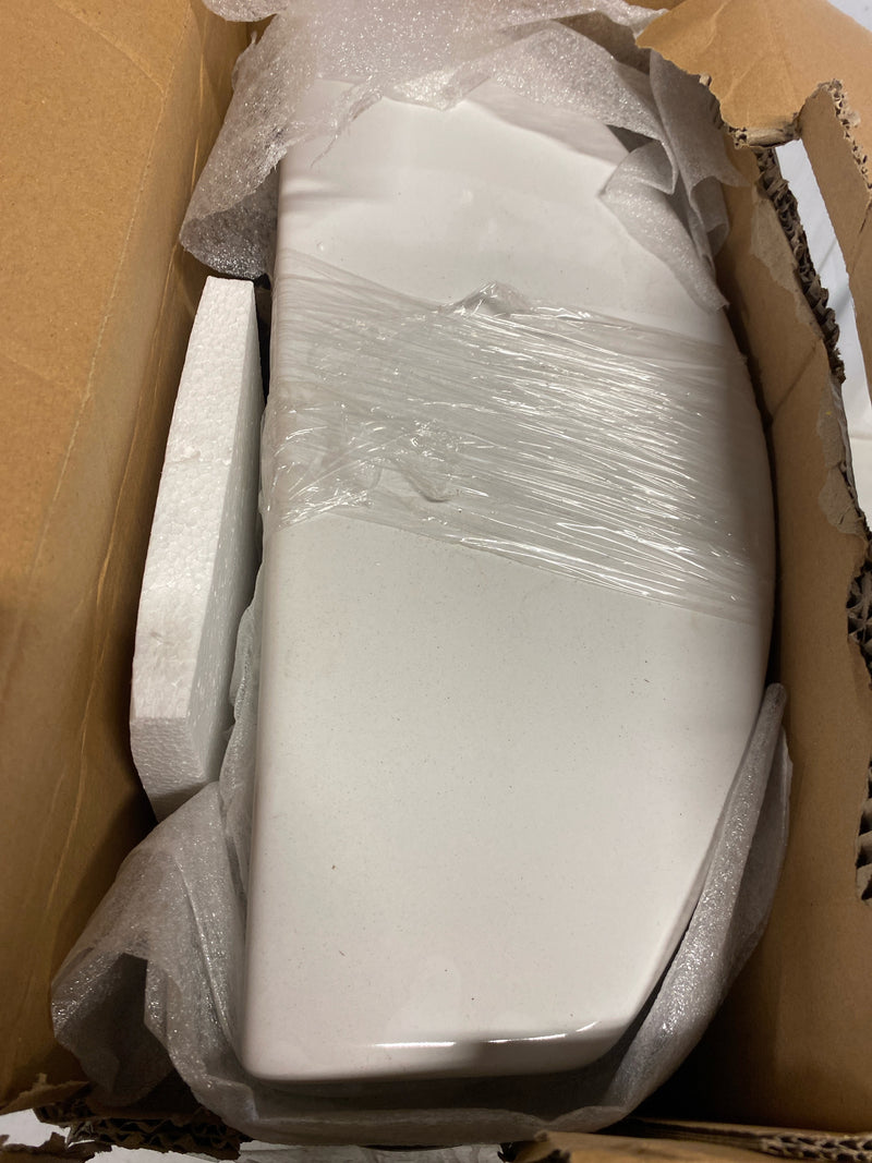 Duravit 09502000U3 No.1 PRO 1.28 GPF Single Flush Toilet Tank with Siphonic Jet Technology in White