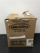 Millennium Lighting RDBS10-SB RLM 1 Light 10" Wide Outdoor Dome Shade - Satin Black