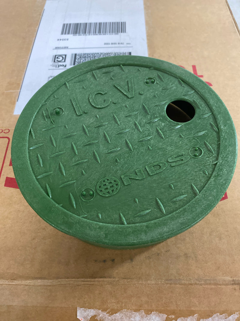 Valve Box Cover Grn 6"
