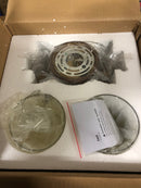 Alora Lighting WV542226AGWT Emil 2 Light 23" Tall Wall Sconce - Aged Gold / Walnut