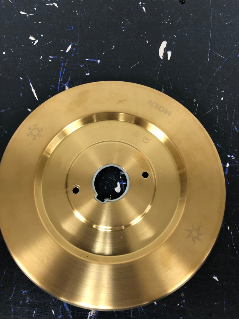 Moen T3291BG Single Handle Moentrol Pressure Balanced with Volume Control Valve Trim Only from the Align Collection (Less Valve) - Brushed Gold