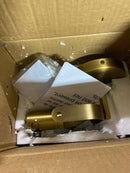 Innovations Lighting 413-1W-BB-G413-1W-4CL Pilaster - 1 Light Wall Sconce in Industrial Style-16.75 Inches Tall and 4.88 Inches Wide, Finish Color: Brushed Brass, Glass Color: Clear