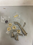 Delta T3548lf-Wl Bowery 1.2 GPM Wall Mounted Widespread Bathroom Faucet - Brilliance