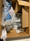 Elkay LK945BP03T4T Wall Mount Utility Faucet with Two Handles and 8" Widespread Holes - Chrome