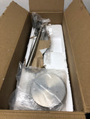 Kichler 43923NI Joelson 24" Wide 5 Light Shaded Chandelier - Brushed Nickel