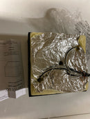 Hampton bay 44828 Hurley Modern 2 -Light Matte Black Outdoor Flush Mount Ceiling Light