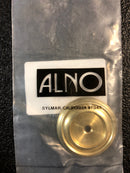 Alno A616-38-PB Charlie's 1-1/2" Round Solid Brass Cabinet Knob Backplate - Polished Brass