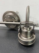 Progress Lighting Archie 2-Light Antique Nickel Vanity Fixture