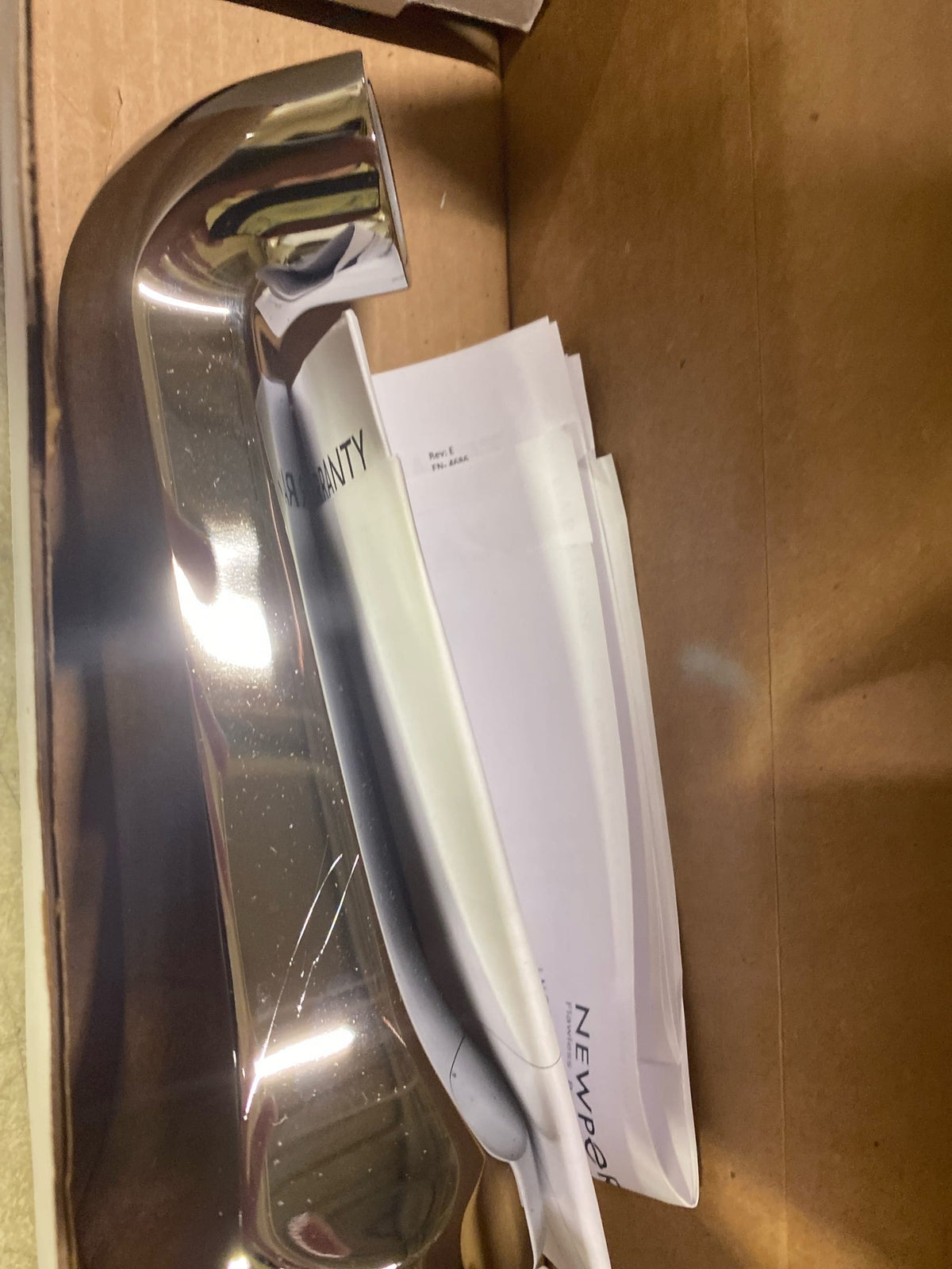 Newport Brass 2-144/26 Tub Spout Less Handles - Polished Chrome