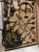 Kohler K28356-VS Edalyn by Studio McGee 1.5 GPM Widespread Bridge Kitchen Faucet - Includes Side Spray Vibrant Stainless