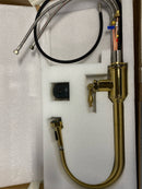 Signature Hardware Westgate Pull-Down Kitchen Faucet - Polished Brass