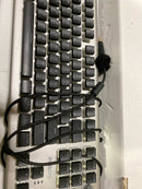 PHILIPS Wired Gaming Keyboard with Palm Rest | LED RGB Mechanical Keyboard w/Custom Cyan Crystal Switches, 38-Key Aliasing, Multimedia Control Dials | 20 Light FX, Custom Light Maps (SPK8624)