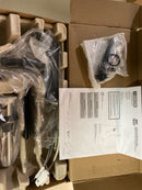 Delta 537-BLMPU-DST Velum 1.2 GPM Single Hole Bathroom Faucet with Push Pop-Up Drain Assembly - Matte Black