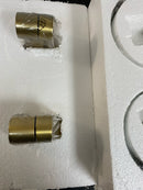 Capital Lighting 152021AW Ross 2 Light 17" Wide Vanity Light - Aged Brass / White