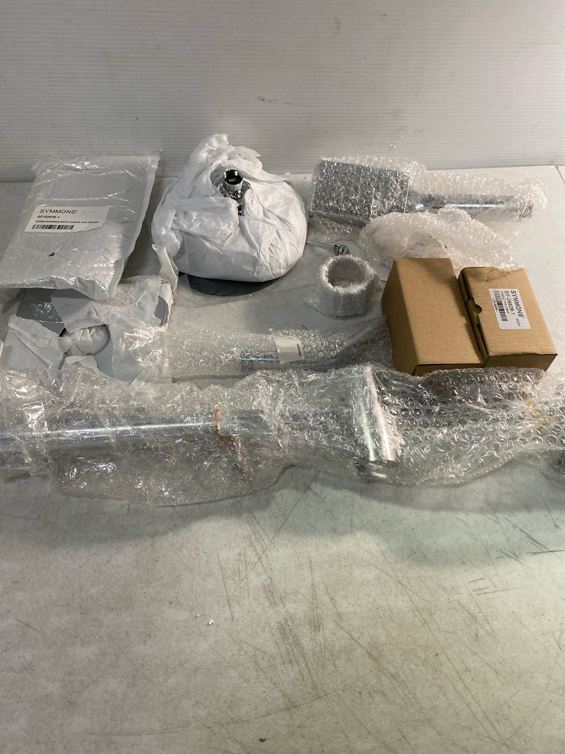 Symmons S499815TRM Verity Wall Mounted Single Handle Shower Faucet Trim Kit with Hand Spray 1.5 GPM (Valve Not Included)