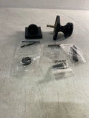 Kwikset 966MNKSQT-514.UNIV Maven Single Cylinder Keyed Entry Handleset Interior Pack with Square Rose for Handlesets - Matte Black