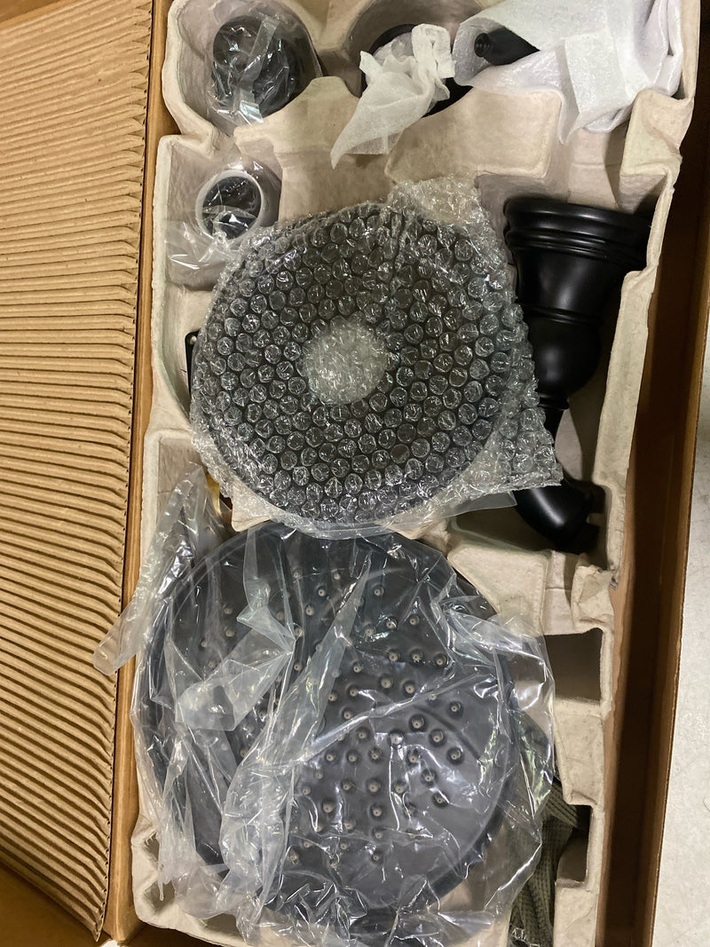 Moen UTS33103BL Weymouth M-CORE 3-Series 1-Handle Tub and Shower Trim Kit, Valve Required, Matte Black