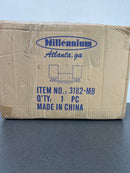 Millennium Lighting 3182-MB Durham 2 Light 14" Wide Bathroom Vanity Light - Matte Black