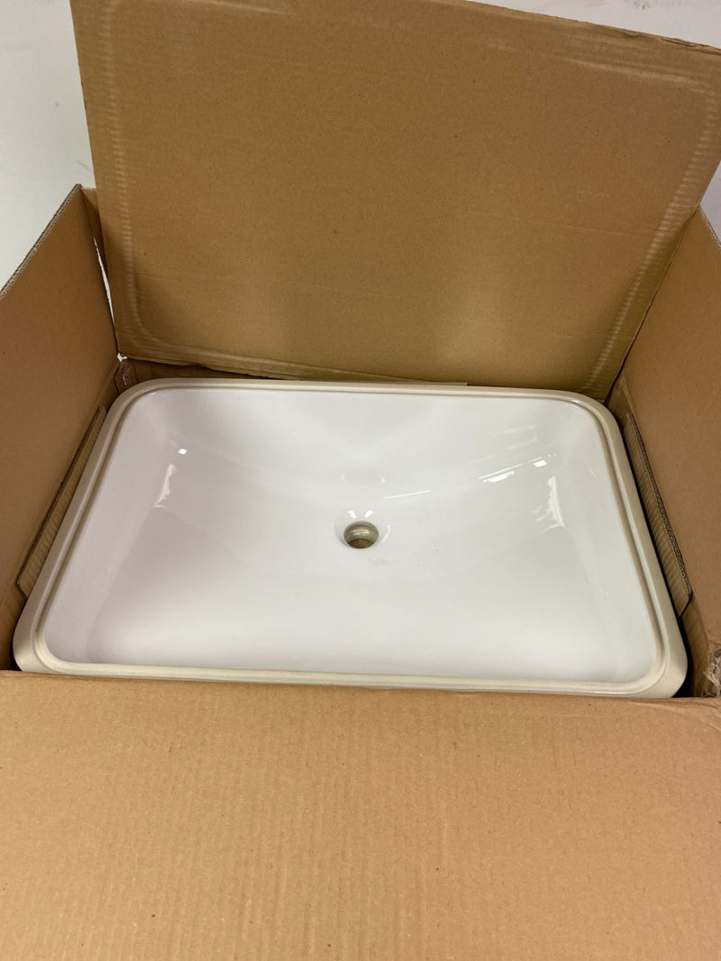 TOTO 21-1/4" Undermount Bathroom Sink with Overflow and CeFiONtect Ceramic Glaze