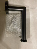 ICO Bath V6301 Volkano Summit Wall Mounted Euro Toilet Paper Holder - Matte Black