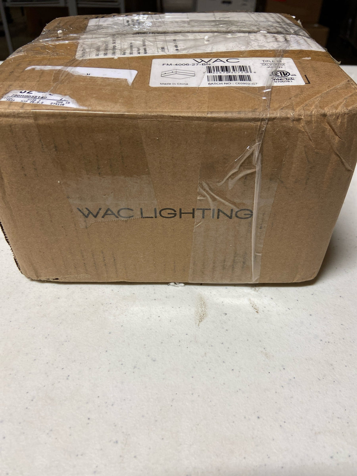 WAC Lighting FM-4006-27-BN Dice 6" Wide LED Flush Mount Ceiling Fixture - Brushed Nickel