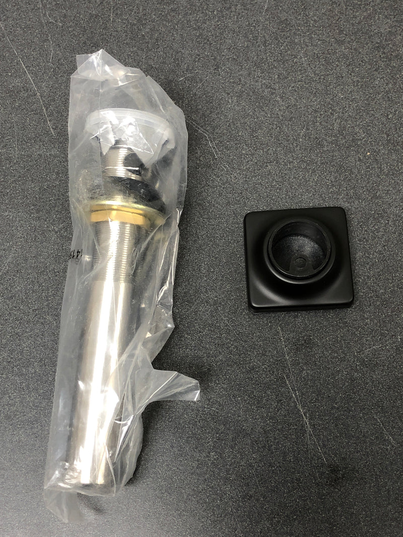 Kohler K-28126-4-BL Venza 1.2 GPM Single Hole Bathroom Faucet - Matte Black