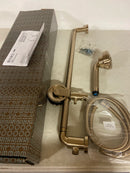 Brizo 88735-GL Litze 1.75 GPM Multi Function Hand Shower with Slide Bar and Integrated Wall Elbow - Luxe Gold