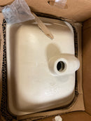 Kohler K-20000-0 White Caxton Rectangle 20-1/4" Undermount Bathroom Sink with Overflow