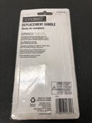 Everbilt 98738 Faucet Handle with Curved Neck Lever Handle Design in Chrome for American Standard, Delta, and Pfister Faucets