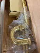 Signature Hardware 219636 Bathroom Sink Supply Kit x Copper Pipe Polished Brass