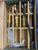 Brizo Kintsu: Widespread Lavatory Faucet with Arc Spout - Less Handles 1.2 GPM - 65306LF-GLLHP-ECO