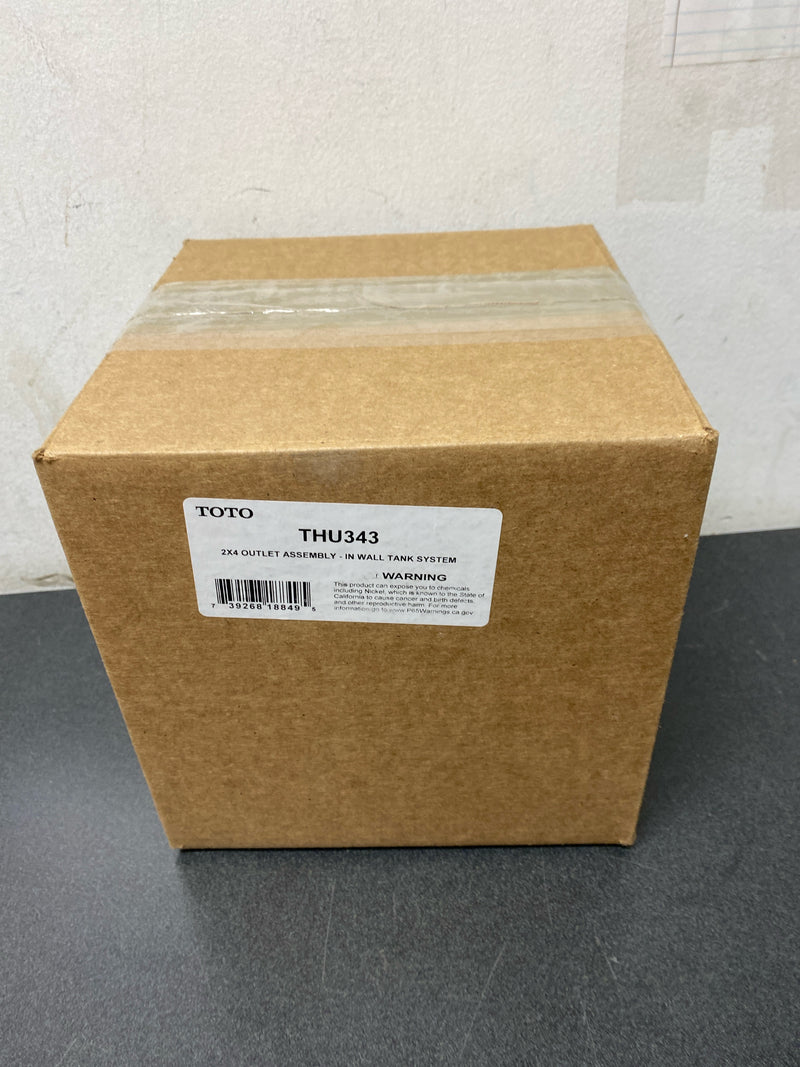 TOTO THU343 2" x 4" DuoFit In Wall Tank System Drain Kit - N/A