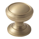 Amerock BP55342BBZ Revitalize 1-1/4 Inch Mushroom Cabinet Knob - Golden Champagne