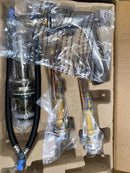 Signature Hardware 497632 Elita Widespread Faucet - Less Handles - Brushed Nickel