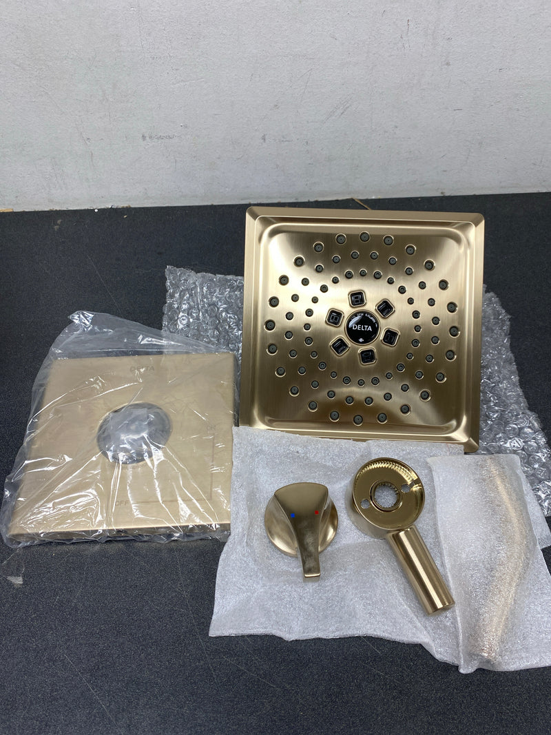 Delta T17274-CZ Zura Monitor 17 Series Dual Function Pressure Balanced Shower Only with Integrated Volume Control - Less Rough-In Valve - Champagne Bronze