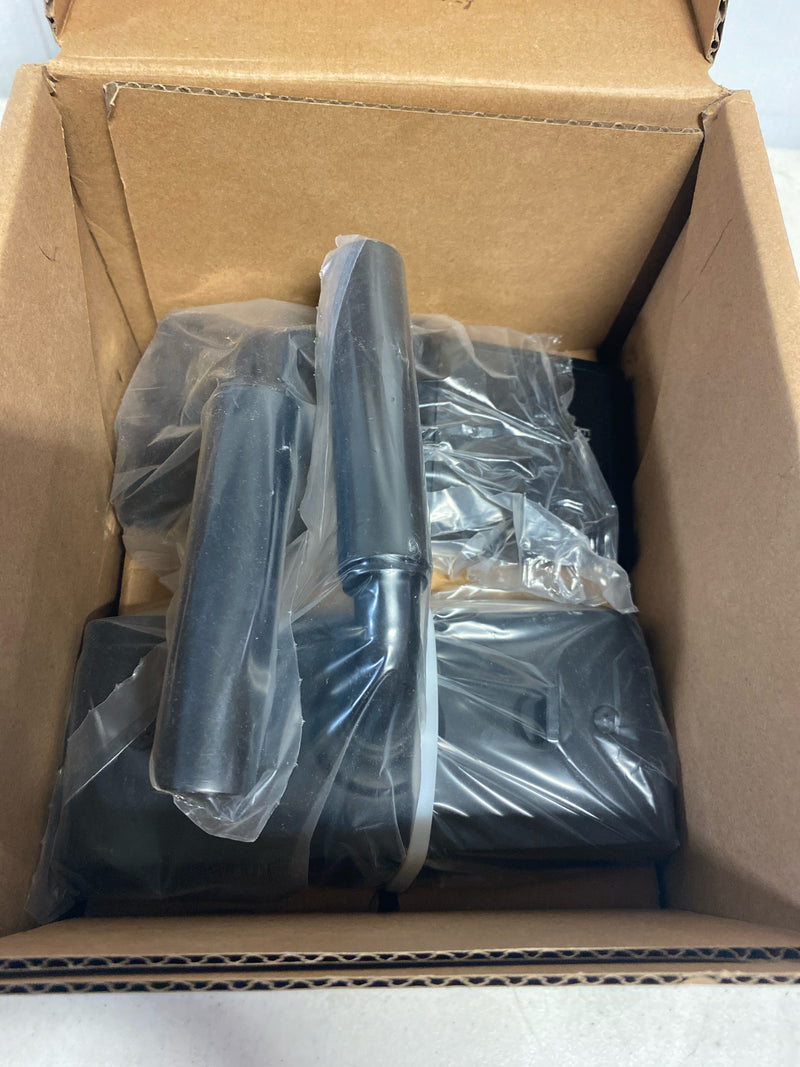 Emtek E4020 EMTouch Keypad Leverset, 19 Lever Options and 4 Finish Options (Hercules Lever, Flat Black US19)