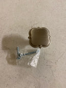 Amerock BP36629G10 Grace Revitalize 1-3/4 Inch Square Cabinet Knob - Satin Nickel