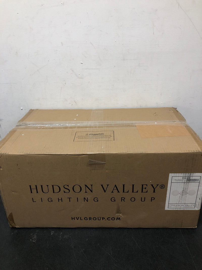 Hudson Valley Lighting 5533-AGB Wagner 3 Light 27" Wide LED Bathroom Vanity Light - Aged Brass