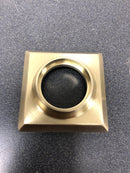 Baldwin SCTSD044 Traditional Square Single Cylinder Keyed Entry Deadbolt - Satin Brass