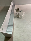 Rev-A-Shelf LD-6591-24-11-1 6591 Series 24 Inch Deluxe Sink Front Tip Out Tray - White